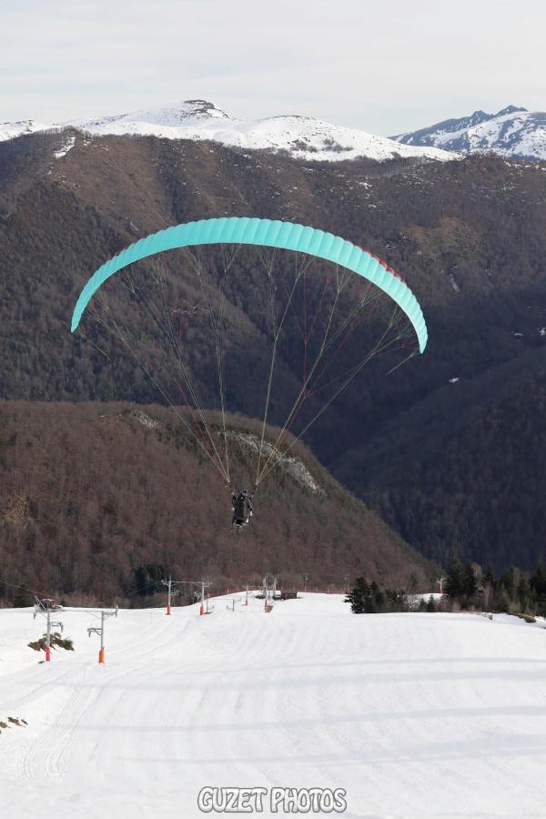 Pied des pistes, pleine nature Ustou Exterior foto
